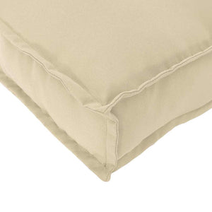 vidaXL Cushion Set 3 pcs Beige Oxford Fabric