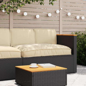 vidaXL Cushion Set 3 pcs Beige Oxford Fabric