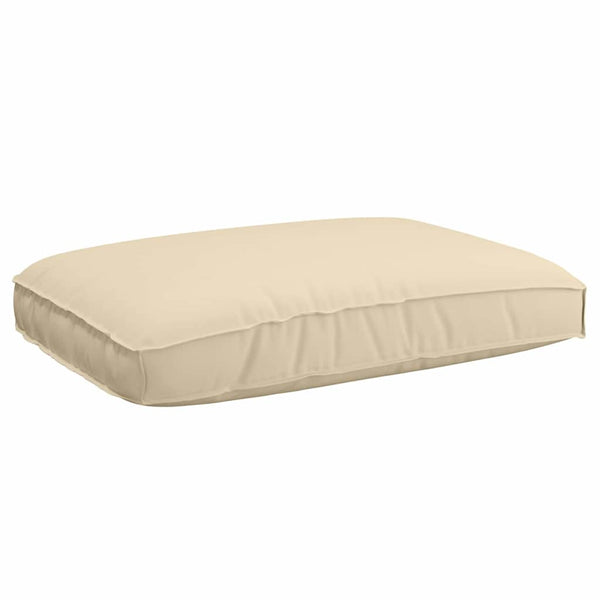 vidaXL Cushion Set 3 pcs Beige Oxford Fabric