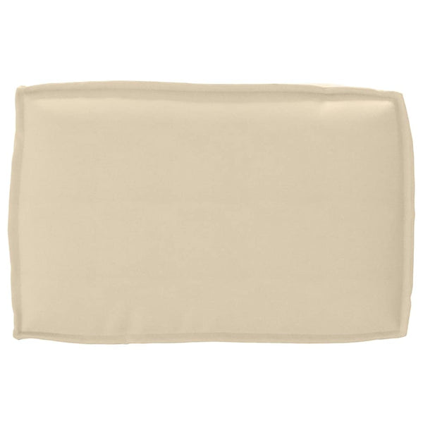 vidaXL Cushion Set 3 pcs Beige Oxford Fabric
