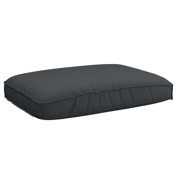 vidaXL Cushion Set 3 pcs Black Oxford Fabric