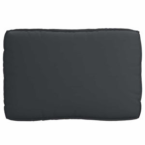 vidaXL Cushion Set 3 pcs Black Oxford Fabric