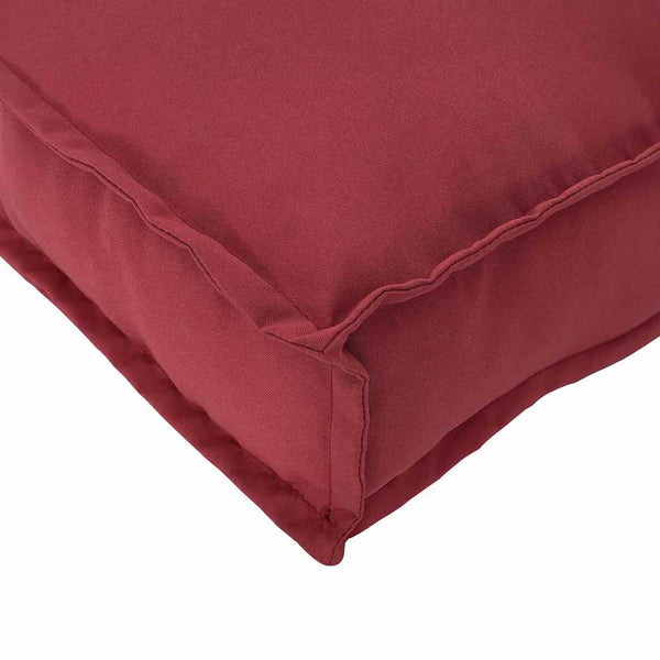vidaXL Cushion Set 3 pcs Wine Red Oxford Fabric