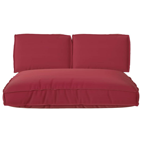 vidaXL Cushion Set 3 pcs Wine Red Oxford Fabric
