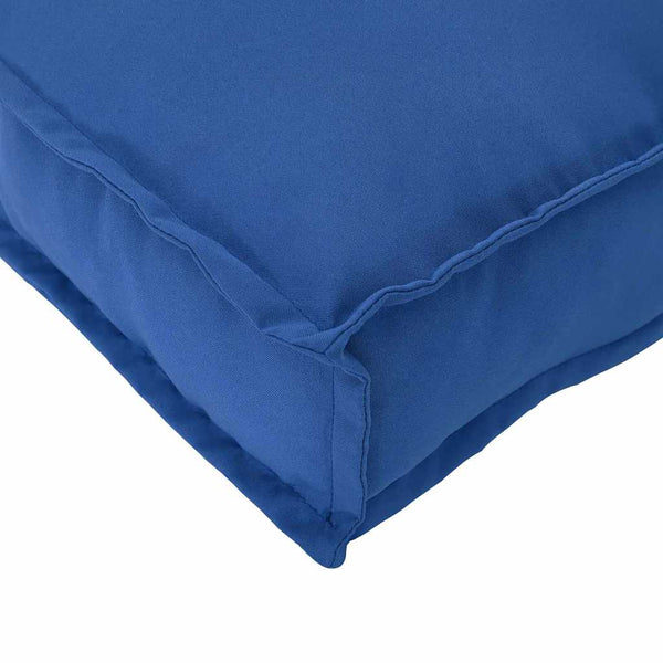 vidaXL Cushion Set 3 pcs Royal Blue Oxford Fabric