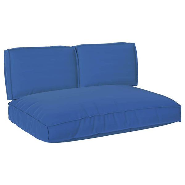 vidaXL Cushion Set 3 pcs Royal Blue Oxford Fabric