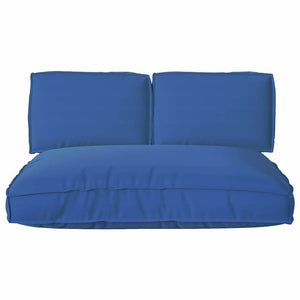 vidaXL Cushion Set 3 pcs Royal Blue Oxford Fabric