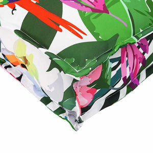 vidaXL Floral Cushion Set 3 pcs Multicolour Oxford Fabric