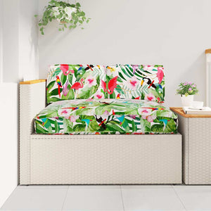 vidaXL Floral Cushion Set 3 pcs Multicolour Oxford Fabric