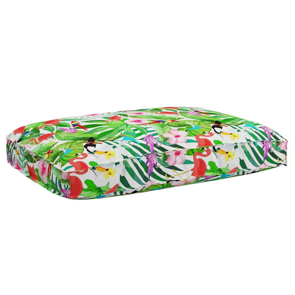 vidaXL Floral Cushion Set 3 pcs Multicolour Oxford Fabric