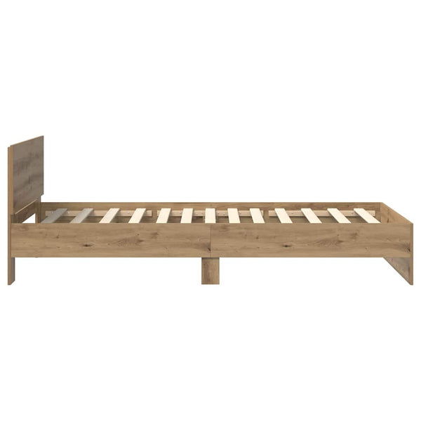 Bettrahmen Artisan-Eiche 90x200 cm