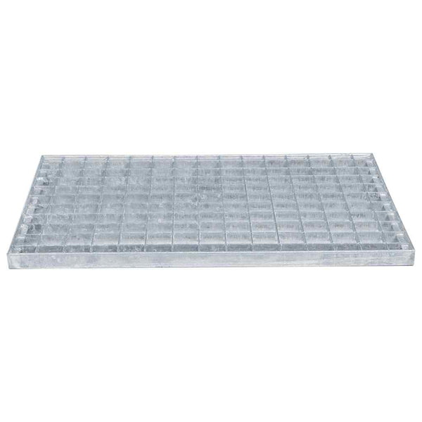 vidaXL Grid Silver 50 x 35 x 2 cm Hot-dip Galvanized Steel
