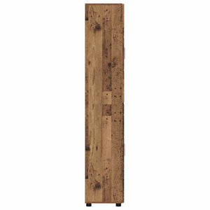 vidaXL Highboard with Door FLORIN Reclaimed Wood 60 x 35 x 182 cm Engineered Wood