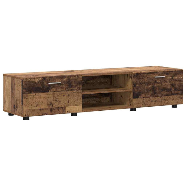 TV-Schrank Set 3-teilig Altholz