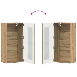 TV-Schrank Set FLORIN Artisan-Eiche 3-teilig