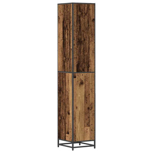 vidaXL Bathroom Furniture Set Reclaimed Wood 35 x 37.5 x 188.5 cm Engineered Wood