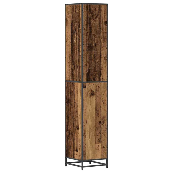 vidaXL Bathroom Furniture Set Reclaimed Wood 35 x 37.5 x 188.5 cm Engineered Wood