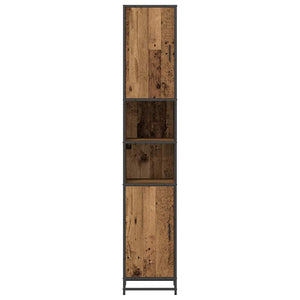vidaXL Bathroom Furniture Set Reclaimed Wood 35 x 37.5 x 188.5 cm Engineered Wood