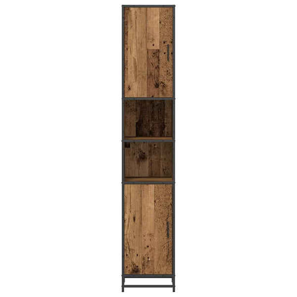 vidaXL Bathroom Furniture Set Reclaimed Wood 35 x 37.5 x 188.5 cm Engineered Wood
