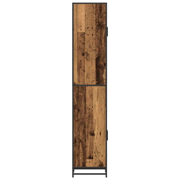 vidaXL Bathroom Furniture Set Reclaimed Wood 35 x 37.5 x 188.5 cm Engineered Wood