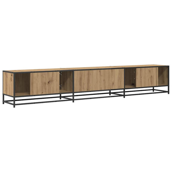 vidaXL TV Cabinets 2 pcs Artisan Oak 240 x 35 x 41 cm Engineered Wood