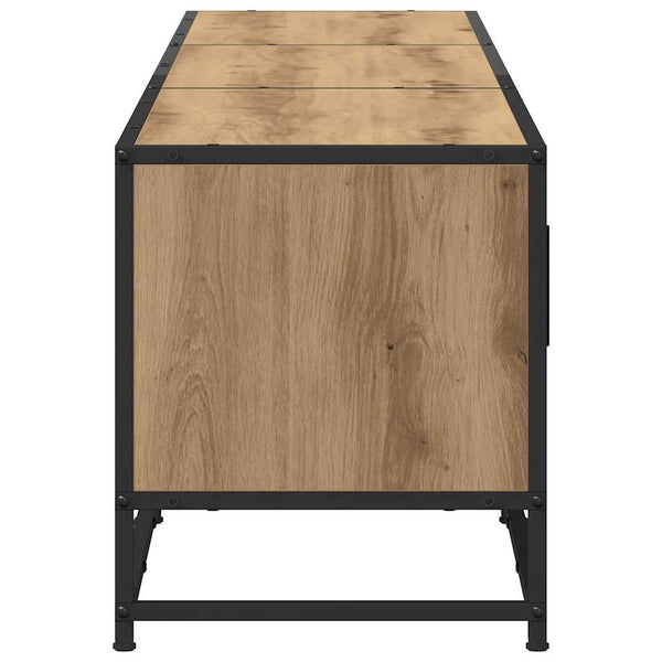 vidaXL TV Cabinets 2 pcs Artisan Oak 240 x 35 x 41 cm Engineered Wood