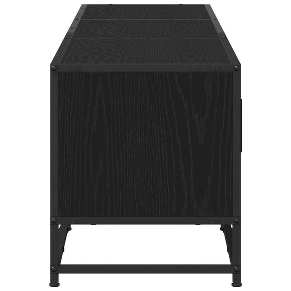 vidaXL TV Units 2 pcs Black Oak Look 240 x 35 x 41 cm