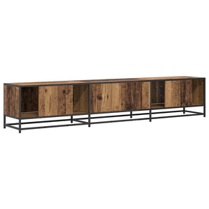 vidaXL TV Cabinets 2 pcs Reclaimed Wood 210 x 35 x 41 cm Engineered Wood