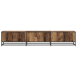 vidaXL TV Cabinets 2 pcs Reclaimed Wood 210 x 35 x 41 cm Engineered Wood