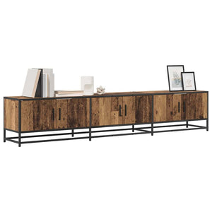 vidaXL TV Cabinets 2 pcs Reclaimed Wood 210 x 35 x 41 cm Engineered Wood