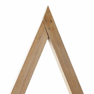 vidaXL Wedding Arch Light Brown 202 x 95 x 254 cm Solid Pine Wood