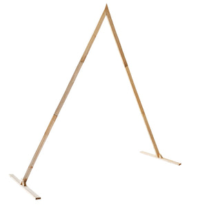 vidaXL Wedding Arch Light Brown 202 x 95 x 254 cm Solid Pine Wood