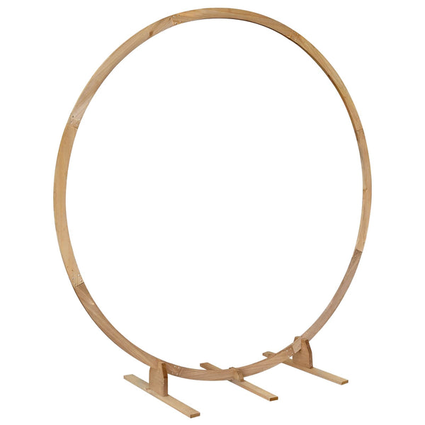 vidaXL Wedding Arch Light Brown 224 x 80 x 220 cm Solid Pine Wood