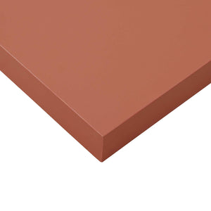 Wandregal Rot 4er Set 23x23,5 cm