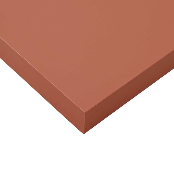 Wandregal Rot 4er Set 23x23,5 cm