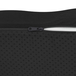 vidaXL Seat Cushion Solid Black 40 x 40 x 13 cm PU Foam