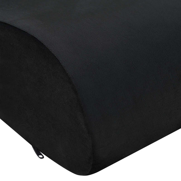 vidaXL Seat Cushion Solid Black 40 x 40 x 13 cm PU Foam