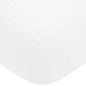 vidaXL Sleeping Pillow Solid White 50 x 30 x 10 cm Memory Foam