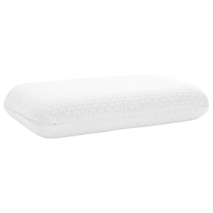 vidaXL Sleeping Pillow Solid White 50 x 30 x 10 cm Memory Foam