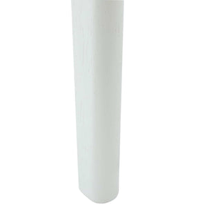 vidaXL Dining Chairs 2 pcs White and Grey Solid Rubberwood
