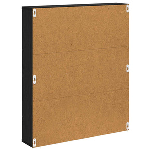 vidaXL Magazine Rack 2 pcs Black Oak Look 60 x 12 x 70 cm