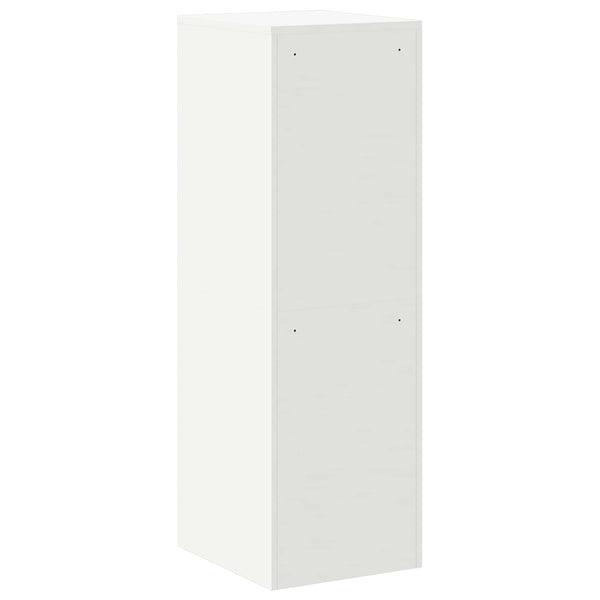 Aktenschrank, 2er Set, Weiß, Stahl