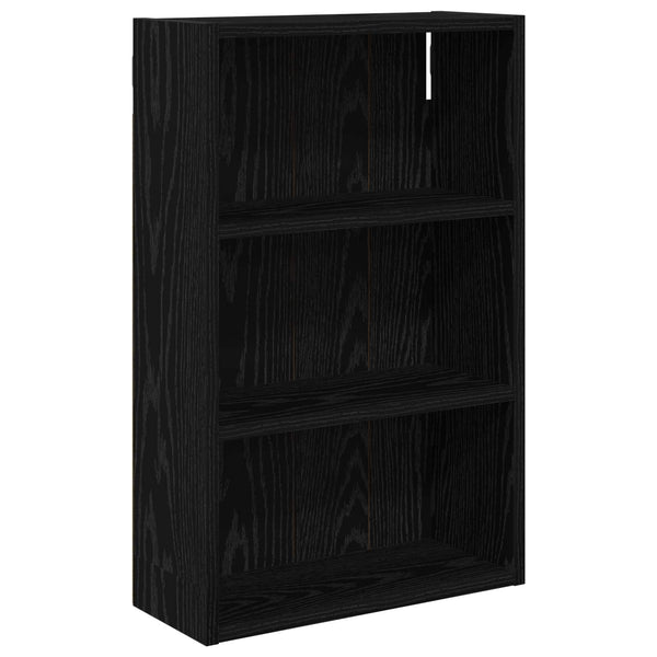 vidaXL Bathroom Wall Cabinet Black Oak 40 x 16 x 62.5 cm