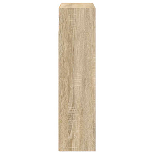 vidaXL Wall-Mounted Bathroom Cabinet with Shelf Sonoma Oak 40 x 16 x 62.5 cm