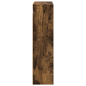 vidaXL Bathroom Wall Cabinet Smoked Oak 40 x 16 x 62.5 cm