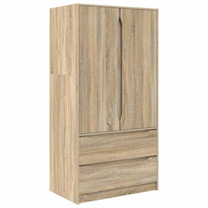 Kleiderschrank Sonoma Eiche, 79,5 cm