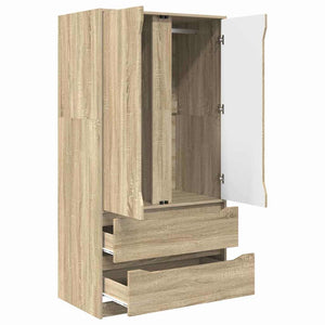 Kleiderschrank Sonoma Eiche, 79,5 cm