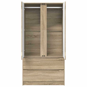 Kleiderschrank Sonoma Eiche, 79,5 cm