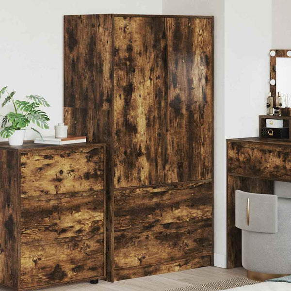 Kleiderschrank Geräucherte Eiche 79,5x49x156 cm