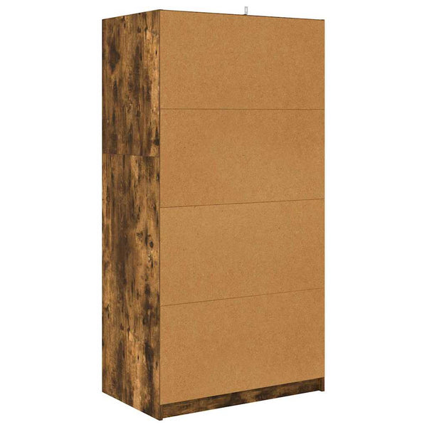 Kleiderschrank Geräucherte Eiche 79,5x49x156 cm